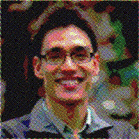 Joe Devietti, halftoned at radius=4px